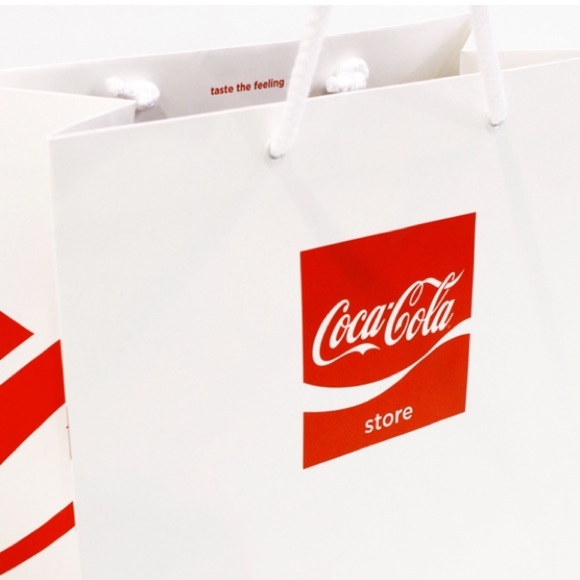 COCA COLA COKE Reusable Shopping Gift Bag - Picture 1 of 3